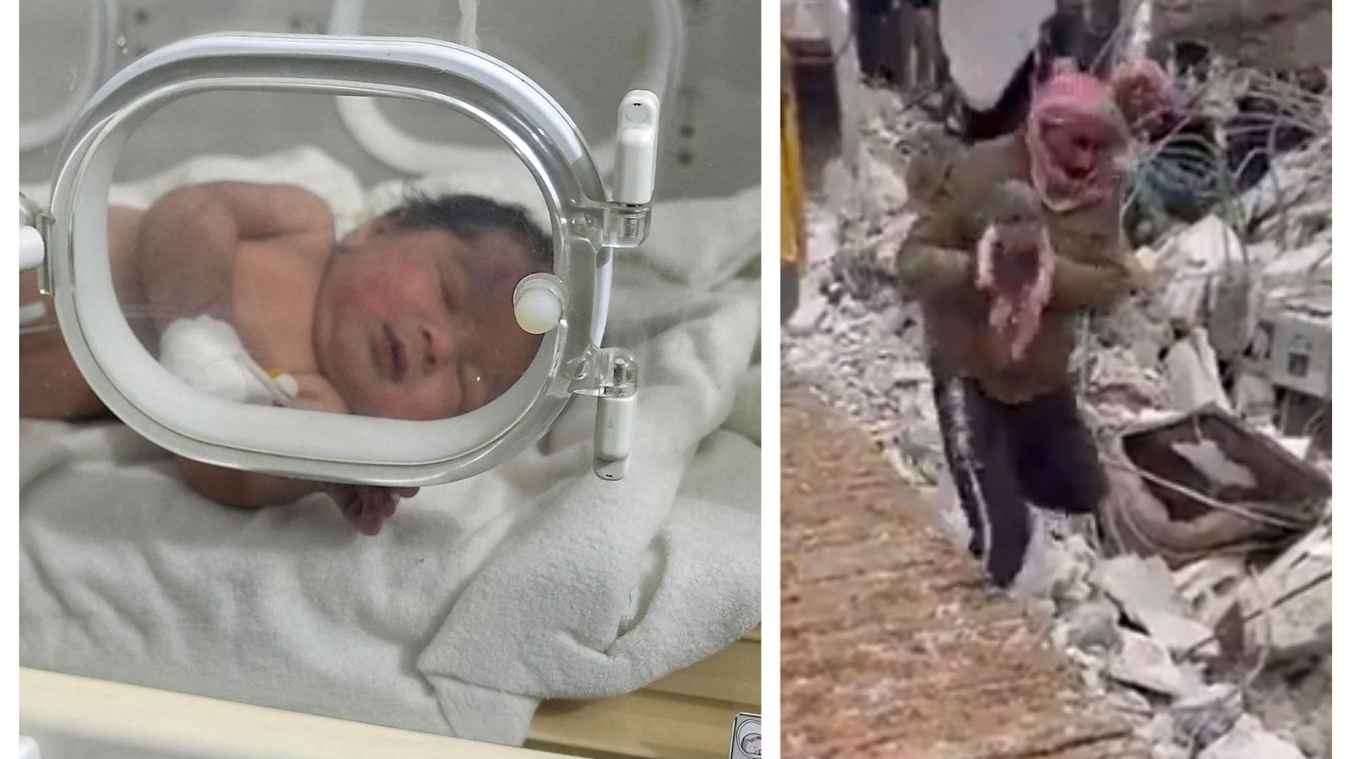 Séisme en Syrie : Miraculée, elle est née sous les décombres